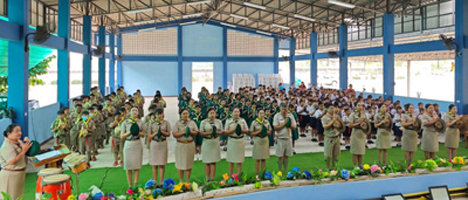 กิจกรรมค่ายลูกเสือสำรองและสามัญ ประจำปีการศึกษา 2566