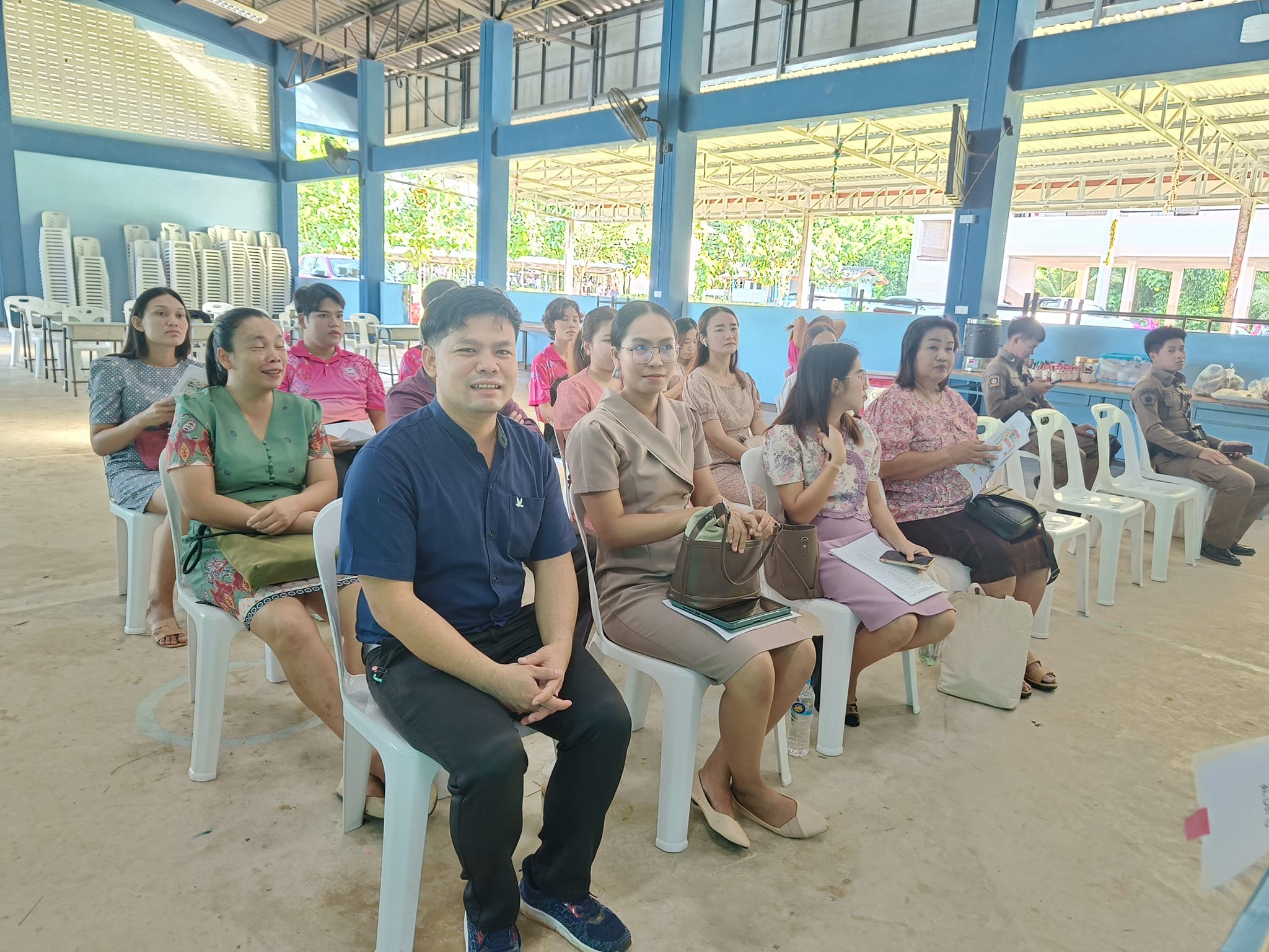 โรงเรียนอนุบาลเป็นศูนย์สอบ สกร.อำเภอคลองหาด