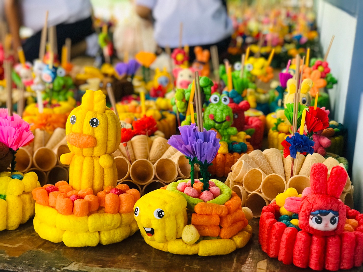 โรงเรียนอนุบาลคลองหาดร่วมบริจาคกระทงเพื่อเป็นการกุศล