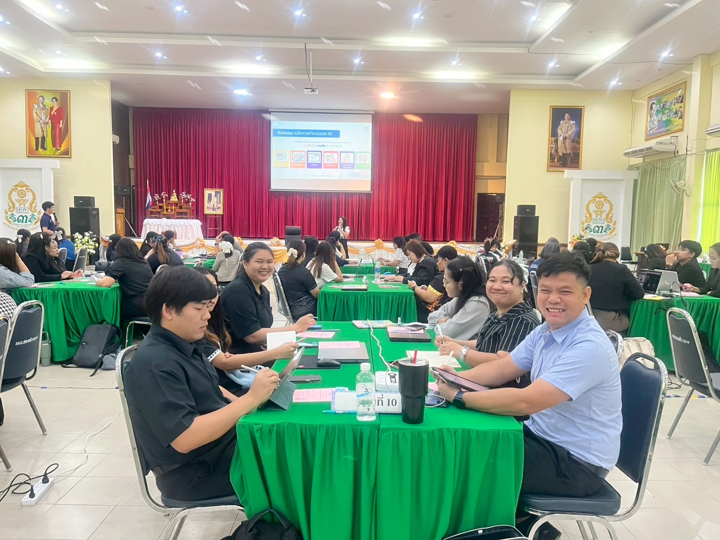 อบรมเชิงปฏิบัติการ “การบูรณาการ AI สู่การเรียนรู้เชิงสร้างสรรค์ในห้องเรียน